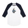 AS Colour - 3/4 Raglan Baseball Sleeve Tee Thumbnail