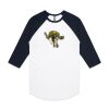 AS Colour - 3/4 Raglan Baseball Sleeve Tee Thumbnail