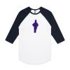 AS Colour - 3/4 Raglan Baseball Sleeve Tee Thumbnail