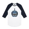 AS Colour - 3/4 Raglan Baseball Sleeve Tee Thumbnail
