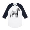AS Colour - 3/4 Raglan Baseball Sleeve Tee Thumbnail