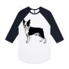 AS Colour - 3/4 Raglan Baseball Sleeve Tee Thumbnail