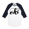AS Colour - 3/4 Raglan Baseball Sleeve Tee Thumbnail