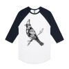 AS Colour - 3/4 Raglan Baseball Sleeve Tee Thumbnail