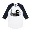 AS Colour - 3/4 Raglan Baseball Sleeve Tee Thumbnail