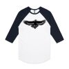 AS Colour - 3/4 Raglan Baseball Sleeve Tee Thumbnail