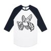 AS Colour - 3/4 Raglan Baseball Sleeve Tee Thumbnail