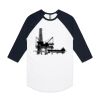 AS Colour - 3/4 Raglan Baseball Sleeve Tee Thumbnail