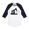 AS Colour - 3/4 Raglan Baseball Sleeve Tee Thumbnail