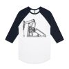 AS Colour - 3/4 Raglan Baseball Sleeve Tee Thumbnail