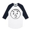 AS Colour - 3/4 Raglan Baseball Sleeve Tee Thumbnail