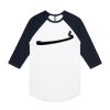 AS Colour - 3/4 Raglan Baseball Sleeve Tee Thumbnail