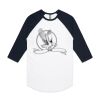 AS Colour - 3/4 Raglan Baseball Sleeve Tee Thumbnail