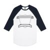 AS Colour - 3/4 Raglan Baseball Sleeve Tee Thumbnail