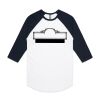 AS Colour - 3/4 Raglan Baseball Sleeve Tee Thumbnail
