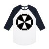 AS Colour - 3/4 Raglan Baseball Sleeve Tee Thumbnail