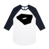 AS Colour - 3/4 Raglan Baseball Sleeve Tee Thumbnail