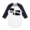 AS Colour - 3/4 Raglan Baseball Sleeve Tee Thumbnail