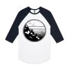 AS Colour - 3/4 Raglan Baseball Sleeve Tee Thumbnail