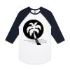AS Colour - 3/4 Raglan Baseball Sleeve Tee Thumbnail