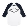 AS Colour - 3/4 Raglan Baseball Sleeve Tee Thumbnail