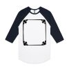 AS Colour - 3/4 Raglan Baseball Sleeve Tee Thumbnail