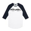 AS Colour - 3/4 Raglan Baseball Sleeve Tee Thumbnail