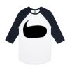 AS Colour - 3/4 Raglan Baseball Sleeve Tee Thumbnail