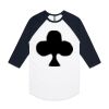 AS Colour - 3/4 Raglan Baseball Sleeve Tee Thumbnail