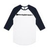 AS Colour - 3/4 Raglan Baseball Sleeve Tee Thumbnail