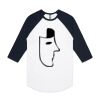 AS Colour - 3/4 Raglan Baseball Sleeve Tee Thumbnail