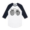 AS Colour - 3/4 Raglan Baseball Sleeve Tee Thumbnail