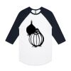 AS Colour - 3/4 Raglan Baseball Sleeve Tee Thumbnail
