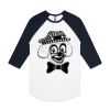 AS Colour - 3/4 Raglan Baseball Sleeve Tee Thumbnail