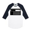 AS Colour - 3/4 Raglan Baseball Sleeve Tee Thumbnail