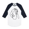 AS Colour - 3/4 Raglan Baseball Sleeve Tee Thumbnail