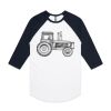 AS Colour - 3/4 Raglan Baseball Sleeve Tee Thumbnail