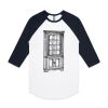 AS Colour - 3/4 Raglan Baseball Sleeve Tee Thumbnail