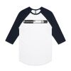 AS Colour - 3/4 Raglan Baseball Sleeve Tee Thumbnail