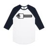 AS Colour - 3/4 Raglan Baseball Sleeve Tee Thumbnail