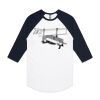 AS Colour - 3/4 Raglan Baseball Sleeve Tee Thumbnail