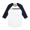 AS Colour - 3/4 Raglan Baseball Sleeve Tee Thumbnail