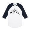 AS Colour - 3/4 Raglan Baseball Sleeve Tee Thumbnail