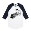 AS Colour - 3/4 Raglan Baseball Sleeve Tee Thumbnail