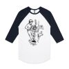 AS Colour - 3/4 Raglan Baseball Sleeve Tee Thumbnail