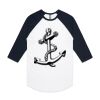 AS Colour - 3/4 Raglan Baseball Sleeve Tee Thumbnail