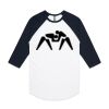 AS Colour - 3/4 Raglan Baseball Sleeve Tee Thumbnail