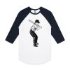 AS Colour - 3/4 Raglan Baseball Sleeve Tee Thumbnail