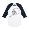 AS Colour - 3/4 Raglan Baseball Sleeve Tee Thumbnail
