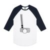 AS Colour - 3/4 Raglan Baseball Sleeve Tee Thumbnail